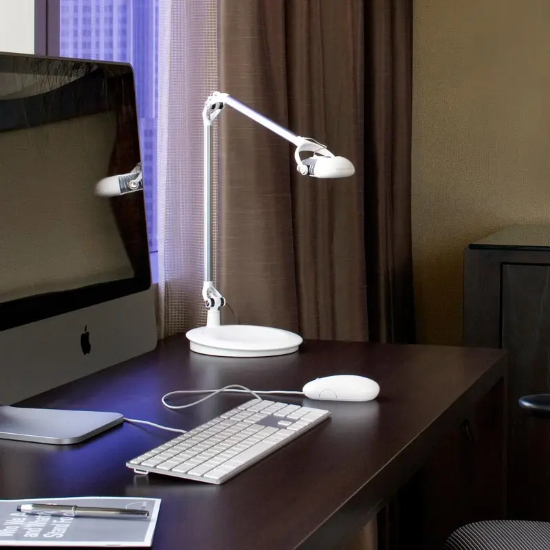 modern LED desk lamp for eye comfort workspace