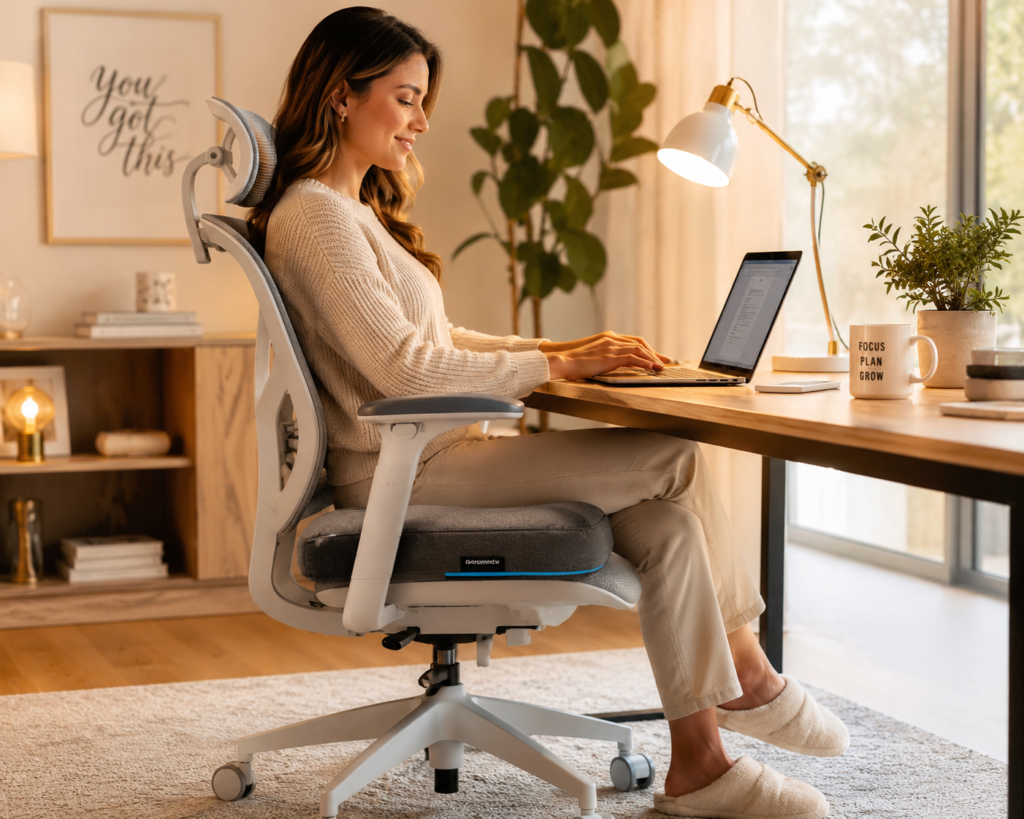 Best ergonomic seat cushions for office chairs and long desk hours